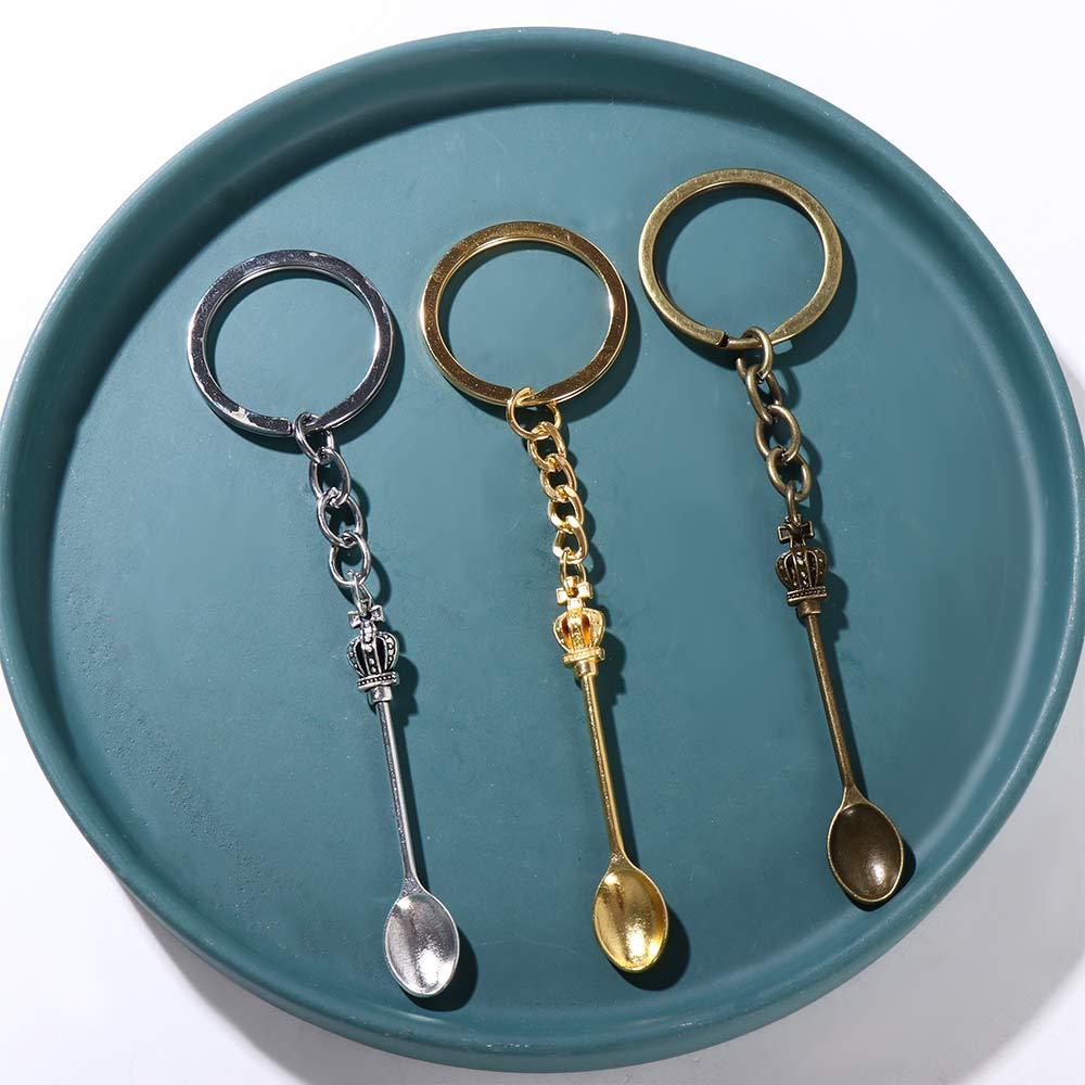 Vintage Collectible Spoons - Новинка, модный мужской брелок 30 мм,